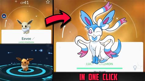 how to evolve eevee into sylveon.